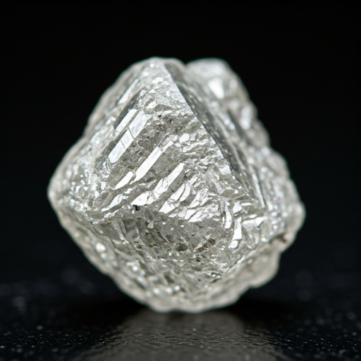 Master jeweler examining a diamond