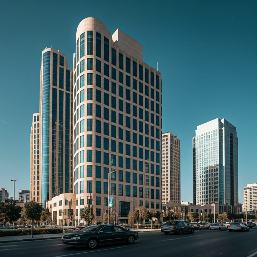 Skyscrapers of the Diamond Exchange district in Israel
